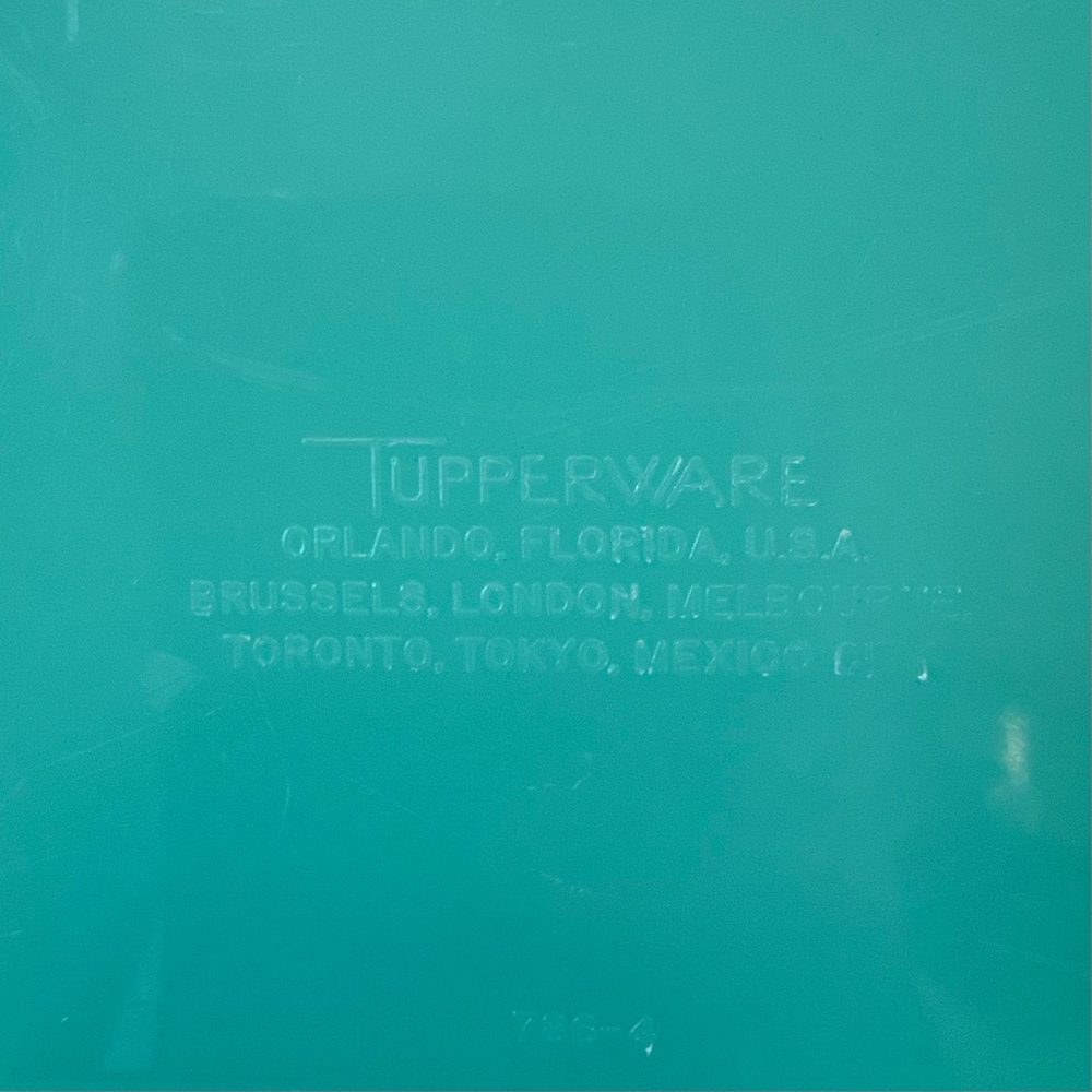 Vintage Tupperware #786 #787 Jadeite Green Grater Bowl Set 1970s Retro Kitchen - Picture 9 of 9